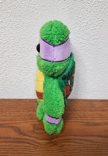 Plush 9" Fuggler Teenage Mutant Ninja Turtle Donatello Stuffed Animal - Picture 4 of 4