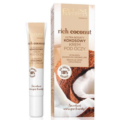 5903416030232 Eveline Cosmetics Rich Coconut ultra-bogaty kokosowy Creme pod ocz