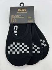 VANS CLASSIC CANOODLE NO-SHOW 3-PACK SOCKS GIRLS/WOMENS SIZE 1-6