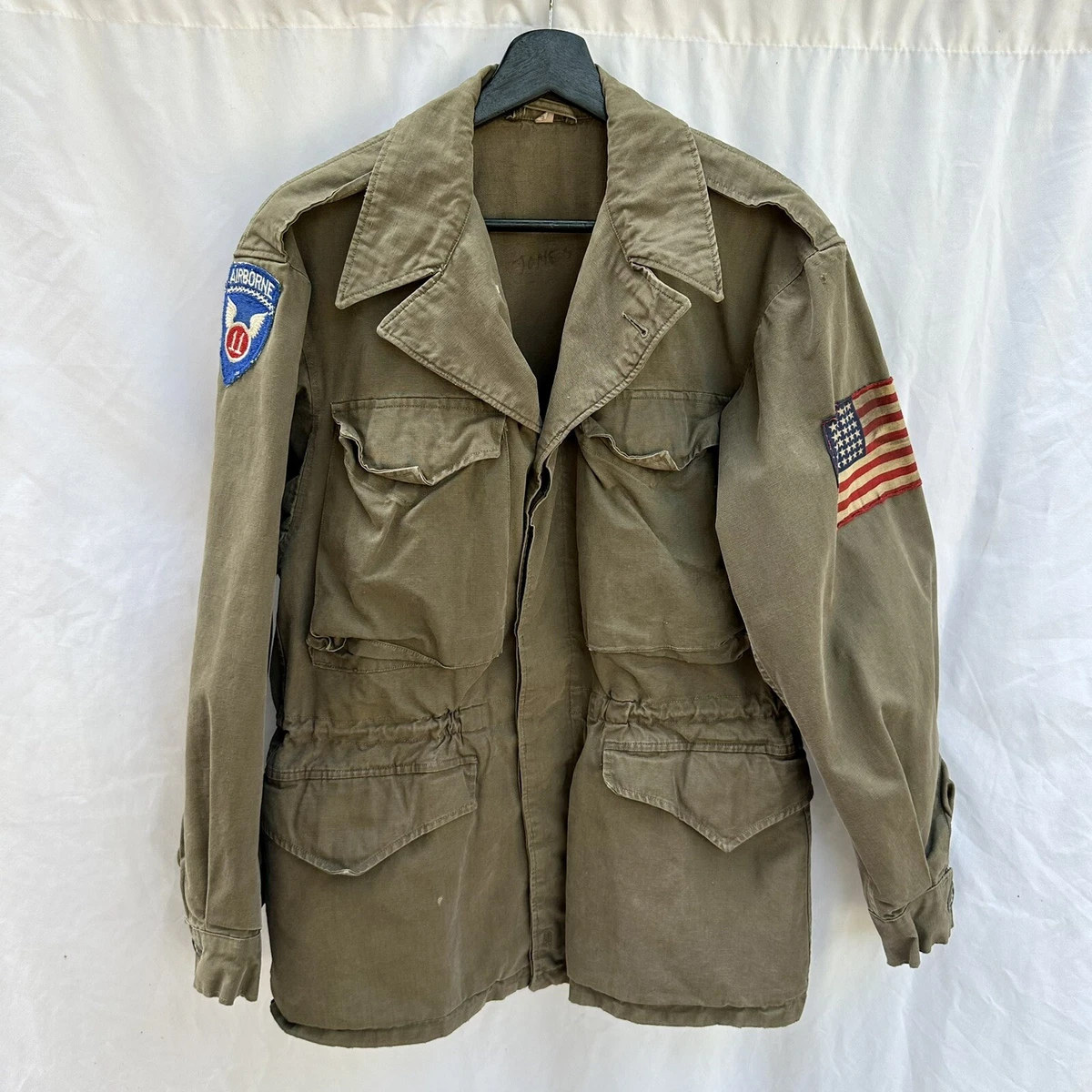 Airborne Jacket In Original Ww2 Collectible Us Uniforms for sale