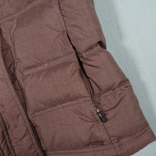 Musto Gilet Puffer Jacket Womens 8 Brown 064 Ocean Racing Sailing Duck Down Vest - Picture 7 of 21