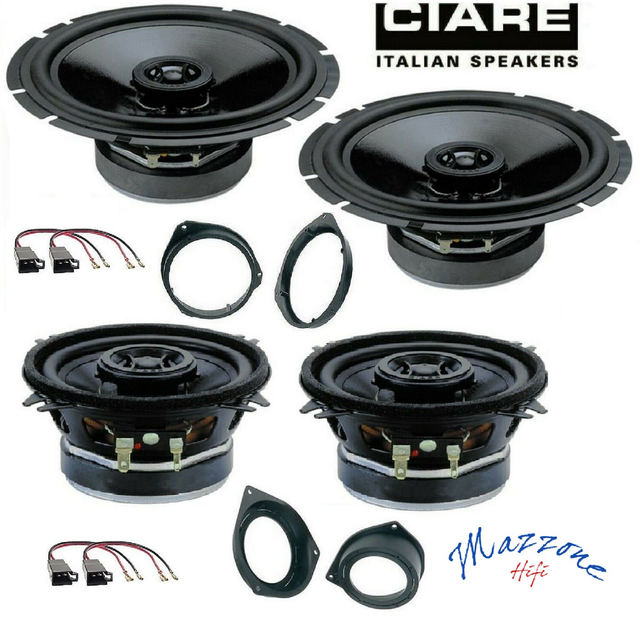 CIARE CZ170 CZ100 Kit 4 casse FIAT GRANDE PUNTO 199 500 PANDA QUBO FIORINO S/P CIARE CZ170 CZ100 Kit 4 casse FIAT GRANDE PUNTO 199 500 PANDA QUBO FIORINO S/P