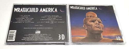 Wrathchild America 3-D CD 1991 SRC First Press Atlantic 7 82186-2 Bonus Track - Picture 2 of 14