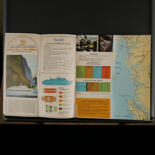 1966 British Columbia Ferries Brochure - Victoria Vancouver Nanaimo Kelsey et al - Picture 9 of 11