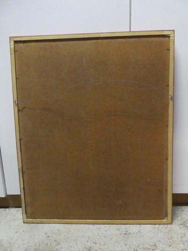 FRAMED COLOUR PRINT MID CENTURY ABDTRACT - HORSE - Picture 5 of 5