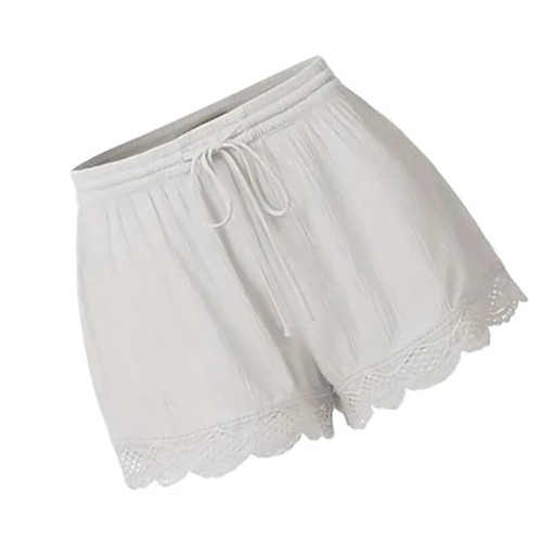 Women s Shorts with Elastic Waistband for Everyday Wear Drawstring Casual Shorts - Bild 3 von 48