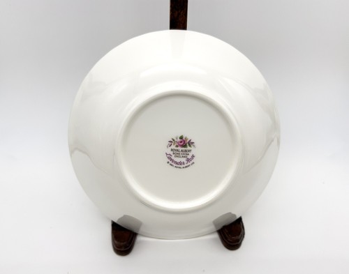 Royal Albert English Bone China Lavender Rose 6 3/8" Coupe Cereal Bowl - Picture 4 of 5