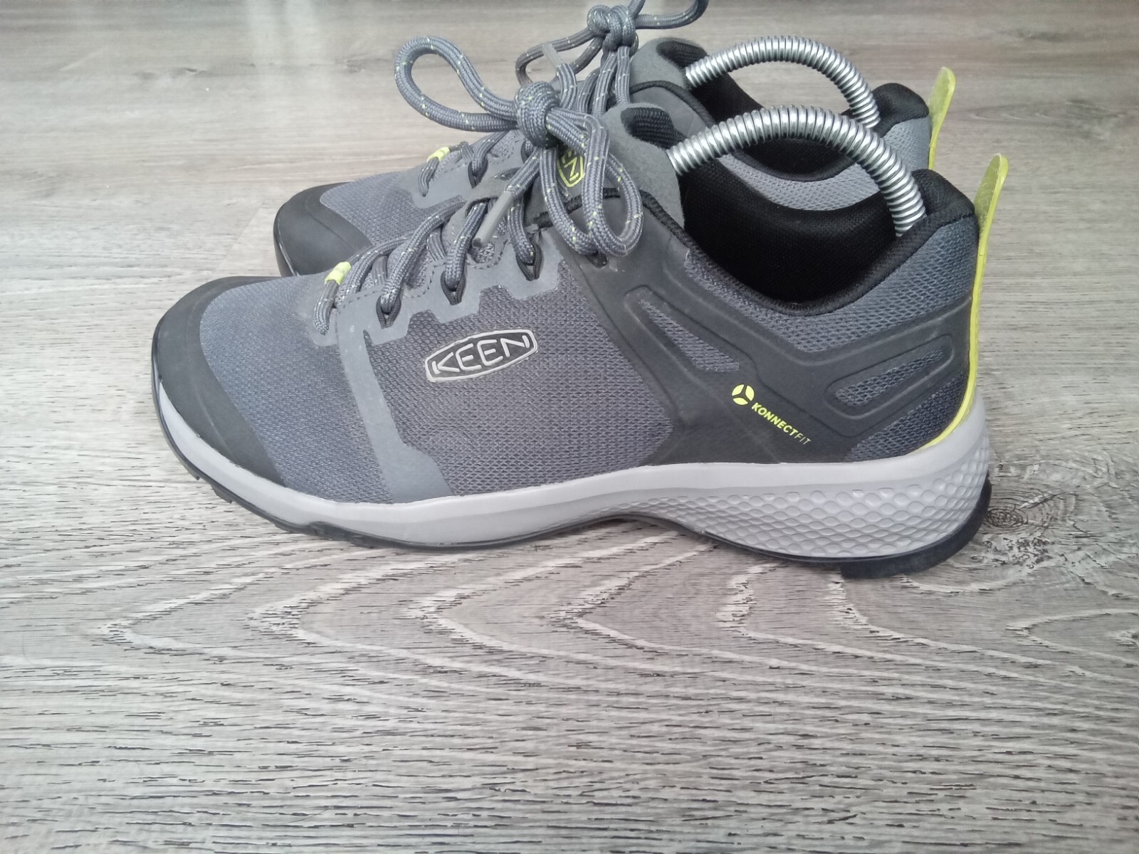 Scarpe Keen da uomo taglia 9 5 Explore Vent Konnectfit scarpe da trekking grigio 1022293