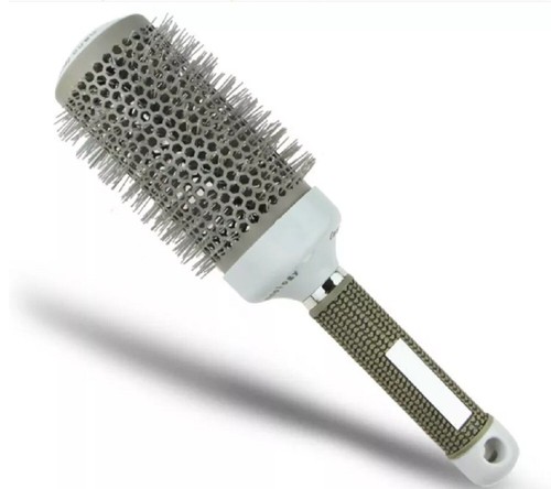 Ionic Ceramic Round Hair Brush – Boar Bristle Blow Dryer Styling & Curling Tool - Picture 7 of 8