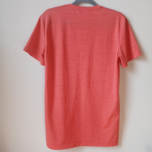 Calvin Klein Pink V-Neck Tee Medium Men's Slim Fit M Short sleeve T-Shirt - Picture 2 of 9