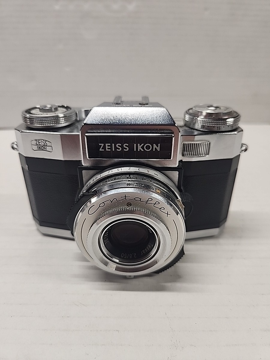Zeiss Ikon Contaflex Super 35mm SLR Film Camera Tessar 50mm