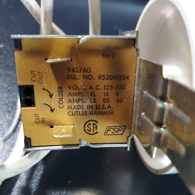 REFRIGERATOR COLD CONTROL  -942760- PART# 9530N1154 -Free Shipping