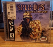Spec Ops: Airborne Commando (Sony PlayStation 1, 2002) PS1 Complete w Manual CIB