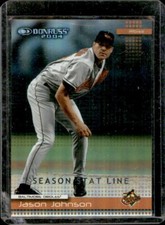 2004 Donruss - [Base] - Stat Line Season #82 - Jason Johnson /118