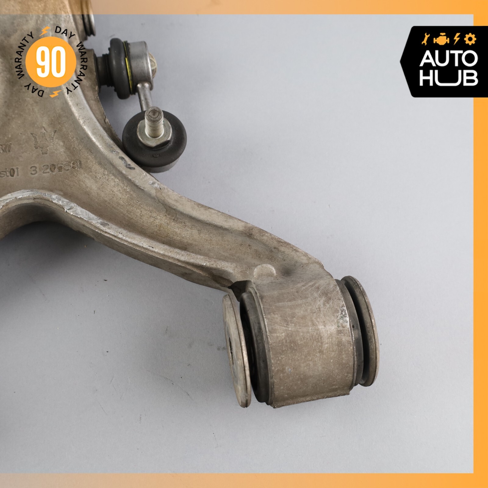 03-10 Maserati Quattroporte M139 Front Left Lower Control Arm 3206581 OEM 75k