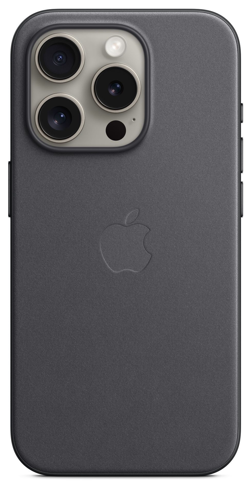 Чехол Apple Feingewebe Case mit MagSafe Cover для Apple iPhone 15 Pro Schwarz