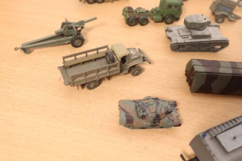 Pacchetto veicoli militari vintage HO 1:87 gru camion carro armato semi trattore Austin - Foto 13 di 20