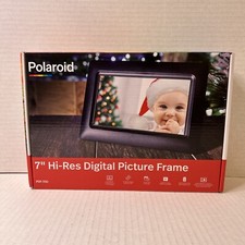 Polaroid 7" Hi-Res Digital Picture Frame - Black PDF-700 -New