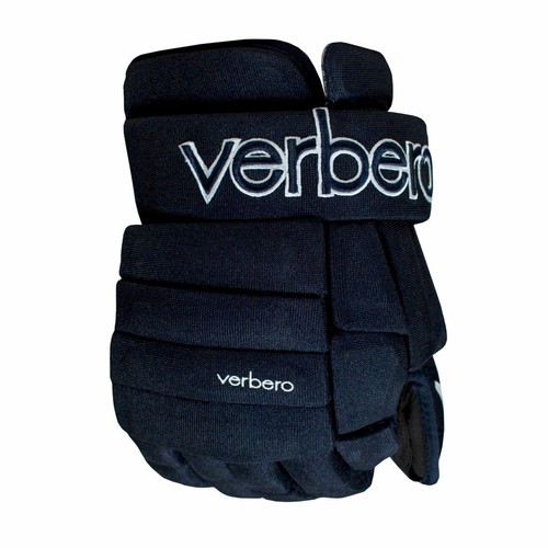 Verbero Cypress 4-Roll Jr Navy Hockey Gloves - Picture 2 of 5