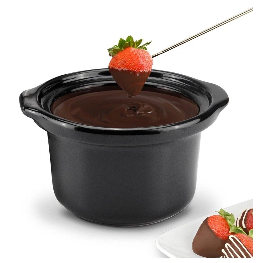 Mickey Mouse de Disney 5 cuartos Olla de cocción lenta y 20 OZ Juego de cazota ovalada roja negra ¡NUEVO EN CAJA! Foto 4 de 4