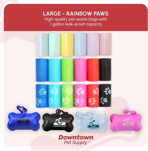 Durable, Leak-Proof Dog Waste Bags with Two Dispensers - 2200 Eco-Friendly Packs - Picture 10 of 10