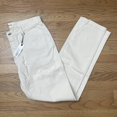 #ad Taylor Stitch The Chore Pant in Natural Boss Duck Beige Mens Sz 34 NWT MSRP $128 $103.84