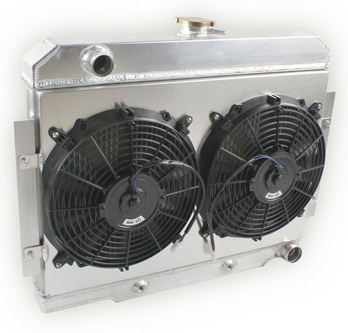 Ventilador de la funda del radiador de 3 filas para el motor Chevy 1972-1986 Jeep CJ5 CJ6 CJ7 2,5 L 4,2 L - Imagen 3 de 12