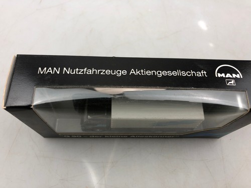 MAN G 90 - il piccolo tuttofare pianale / telone Herpa 1:87 H0 mai usato scatola originale - Foto 7 di 8