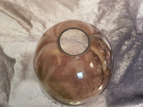 Stylish Handmade Smoked Glass Bell Shape Lightshade - Picture 7 of 8