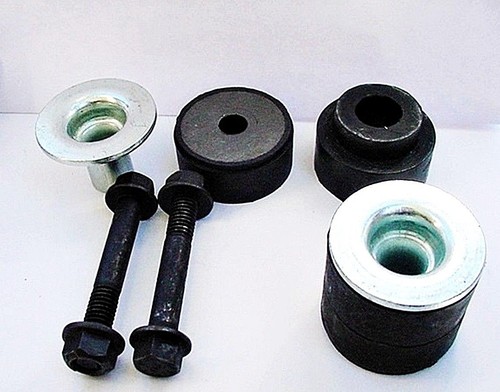 Rubber Radiator Core Support Body Mount Bushings Bolts Hardware for ...