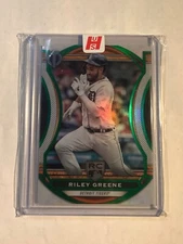 2023 Topps Tribute Riley Greene RC SP Green 06/ 99 MLB