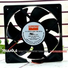 Dayton DC Axial Fan 2RTJ5 24V 0.36A 8.6W 12CM 12025 120mm cabinet fan