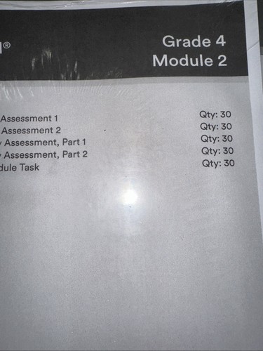 Great Minds Grade 4 Module 2 assessment pack - Picture 3 of 5