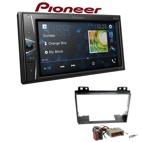 Pioneer Autoradio Bluetooth Touchscreen USB für Ford Fiesta 2001-2005 in schwarz - Bild 1 von 5