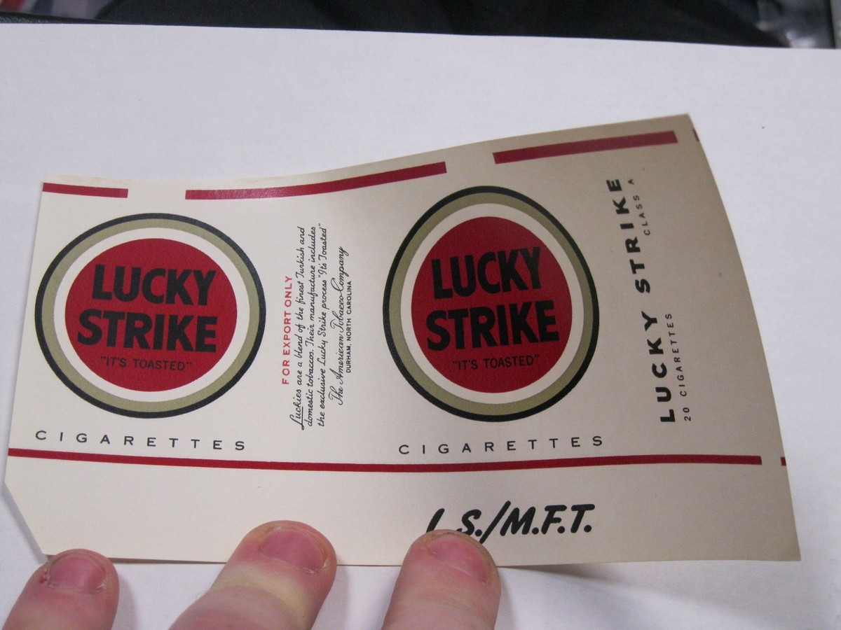 lucky strikes cigarettes cost Lucky Strike CIGARETTES Packaging 2