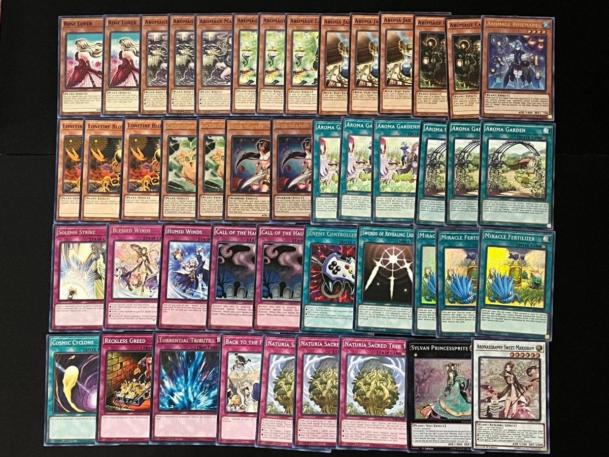 yugioh legacy of the duelist naturia deck Generic Complete Custom for Yu-Gi-Oh! From the Duelist Revolution set Unique Yu-Gi-Oh Deck Profile: Rose