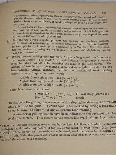 AN INTRODUCTION TO THE YORUBA LANGUAGE Ida Ward 1956 NIGERIA West Africa - Picture 7 of 10