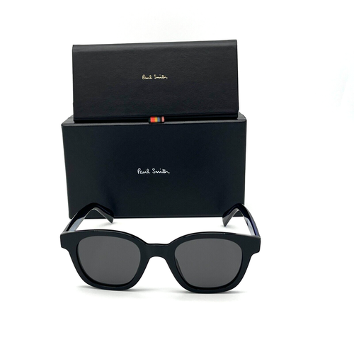PAUL SMITH GLOVER 001 Black / Gray 49mm Sunglasses - Picture 2 of 4