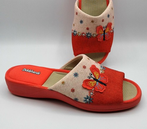 DeValverde Scuff - Ladies - 1174 - Coral ,, Marino, - Picture 18 of 21