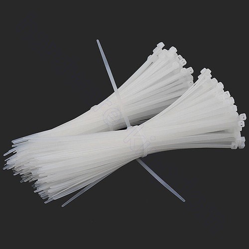 Nylon Cable Ties Black Natural Zip Tie Width 2.5mm - 8.8mm Lenght 60mm - 1500mm - Picture 2 of 7