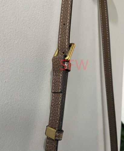 New Real Leather Crossbody Shoulder Strap No Brand Gucci Replacement Strap - Picture 4 of 17