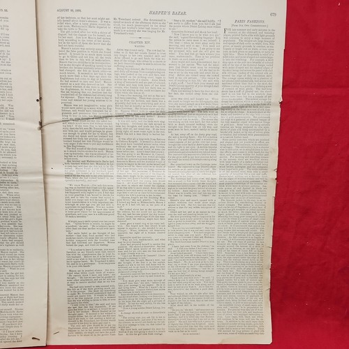 Harpers Bazar August 30 1890 vol 23 issue 35 Ephemera - Picture 11 of 20