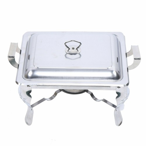 Chafing Dish Scaldavivande Buffet Banchetto Catering Contenitore Riscaldatore Acciaio Inox - Foto 33 di 36
