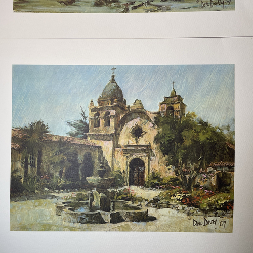 1969 Don Davey 4er Set - Pacific Coast Monterey Seascapes Portfolio Calif. Carmel - Bild 6 von 13