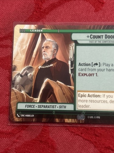 HYPERSPACE Star Wars Unlimited - Count Dooku - Twilight of the Republic - Picture 3 of 6