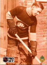 1991-92 Pro Set French #333 Georges Vezina
