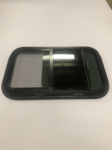 24" Width x 15" Height, Horizontal Slider RV Window Cargo Trailer W/ Screen - Picture 3 of 3