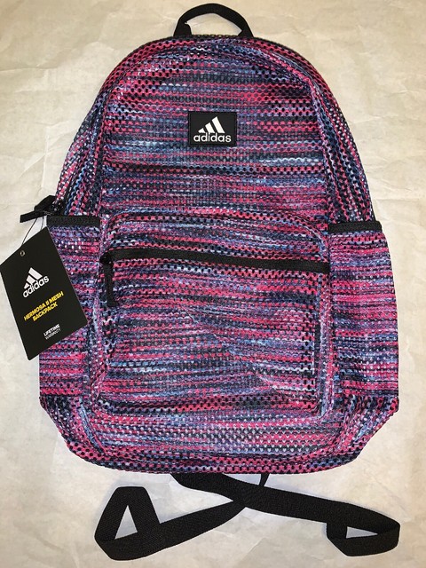 adidas hermosa mesh backpack purple