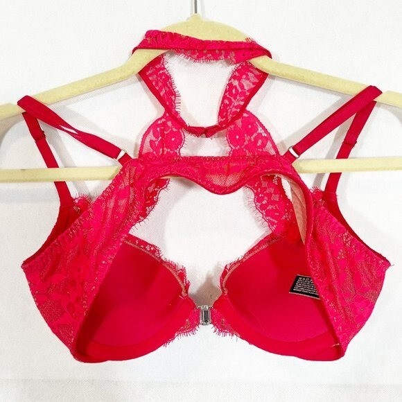 レア★上下セット★ VS 【Very Sexy】 プッシュアップ♡ Victorias Secret Very Sexy Push Up Rhinestone Bra & Garter