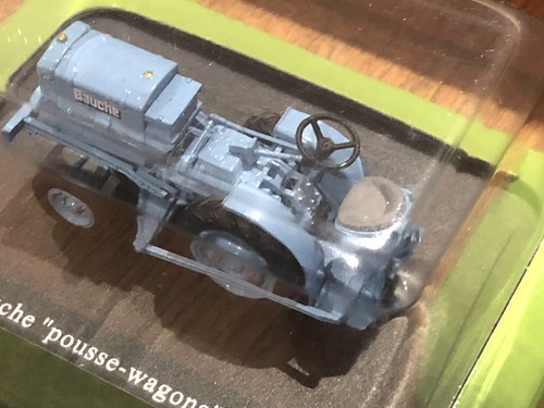 Tractor modelo a escala Hachette 1/43 diecast vagones de empuje - 1957 como nuevo - Imagen 7 de 7